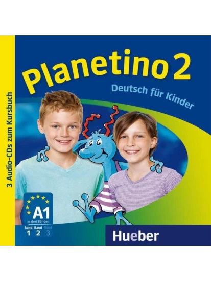 Planetino 2 - 3 CDs - Deutsch für Kinder A1