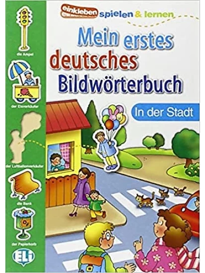 Mein Erstes Deutsches Bildworterbuch-  In der Stadt  Sticker