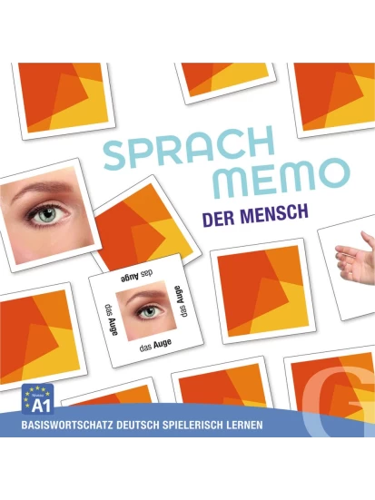 Sprachmemo Deutsch: Der Mensch - κάρτες λεξιλογίου