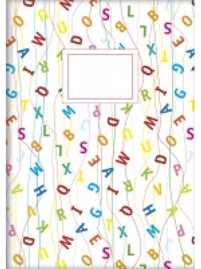 Kladden A4 - Buchstaben - Τετράδιο με λευκά φύλλα