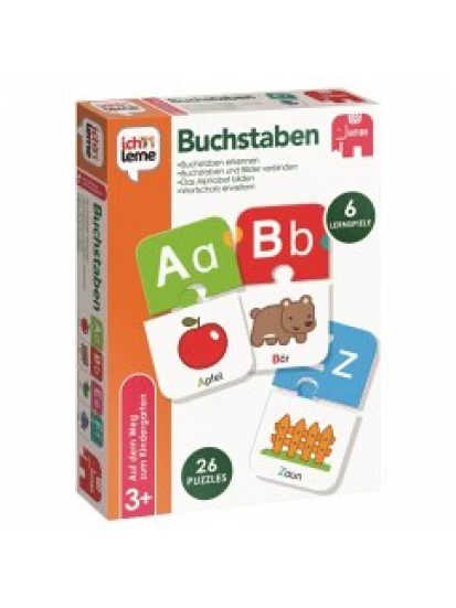 Ich lerne Buchstaben, 6 Lernspiele