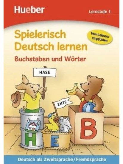 Spielerisch Deutsch lernen Buchstaben und Wörter. Lernstufe 1