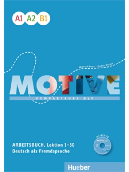 MOTIVE - Arbeitsbuch (Βιβλίο Ασκήσεων) A1-B1 Lektion 1-30 mit MP3-Audio-CD