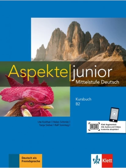 Aspekte junior B2, Kursbuch mit Audios zum Download