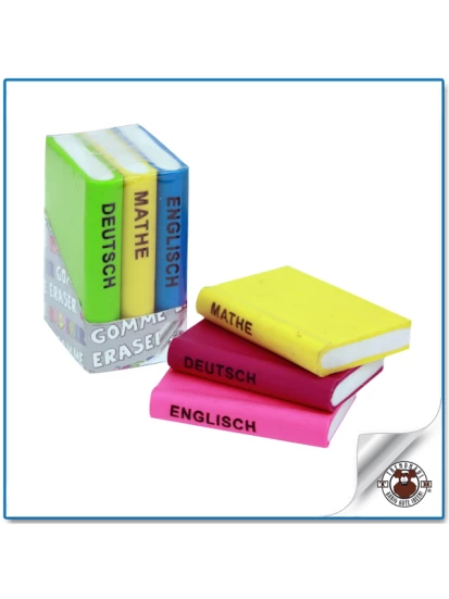 Γόμα βιβλία - Radierer Bücher