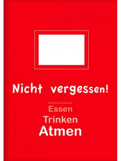 Τετράδιο - Kladden A5 Nicht vergessen
