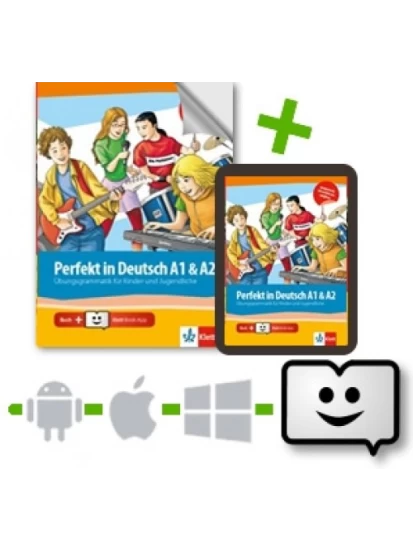 Perfekt in Deutsch A1 & A2, Übungsbuch mit Klett-Book-App Code