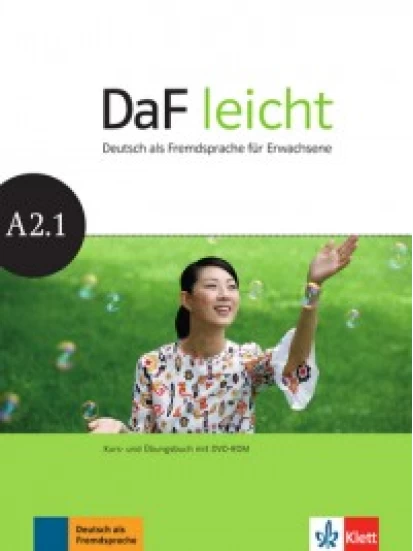DaF leicht A2.1, Kurs- und Übungsbuch + DVD-ROM