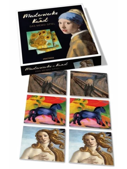 Meisterwerke der Kunst - Das Memo-Spiel