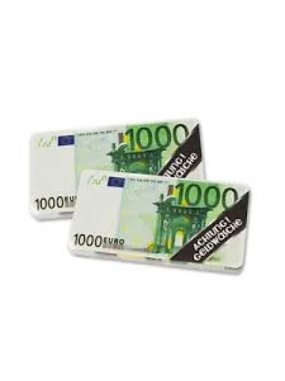 Magic Towel MONEY NOTES - Magisches Handtuch in 1000 Eurodesign 