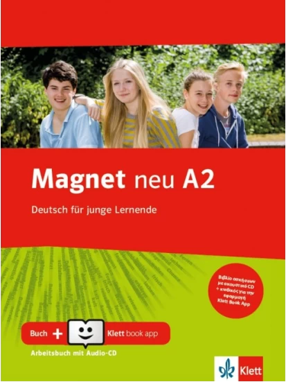 Magnet neu A2, Arbeitsbuch mit Audio-CD + Klett Book-App 