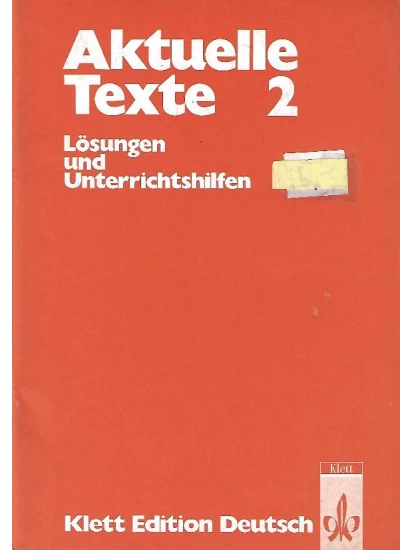 Aktuelle Texte 2  