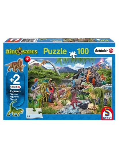 Dinosaurs, Im Reich der Dinosaurier, Puzzle, 100 Teile