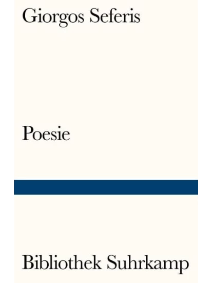 Poesie - Bibliothek Suhrkamp