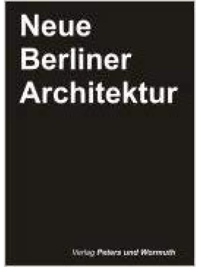 Neue Berliner Architektur, Architekturstadtplan (antiquarisch)