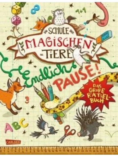 Endlich Pause! Das große Rätselbuch- Σπαζοκεφαλιές, σταυρόλεξα και παιχνίδια για παιδιά από 8 ετών