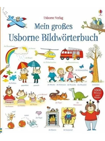 Mein großes Usborne Bildwörterbuch