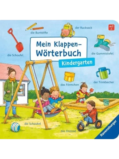 Mein Klappen-Wörterbuch: Kindergarten