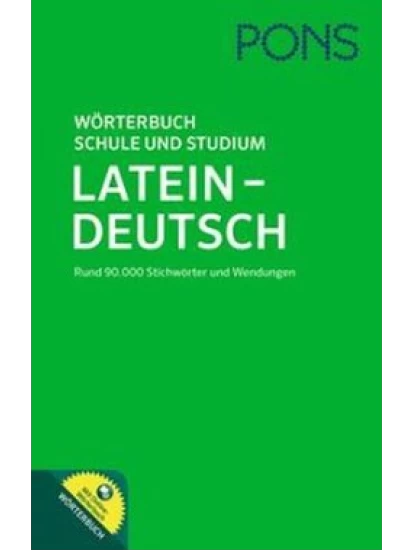 PONS Wörterbuch Schule und Studium Latein-Deutsch