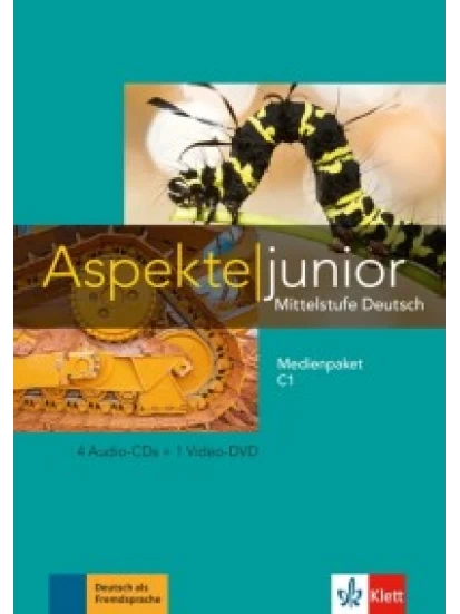 Aspekte junior C1, Medienpaket (4 Audio-CDs + 1 Video-DVD)