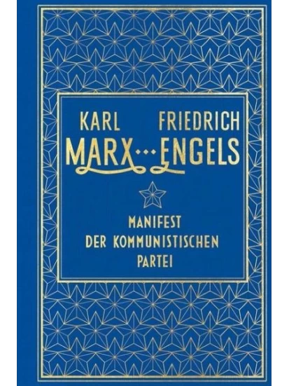 Manifest der Kommunistischen Partei (Leinen mit Goldprägung)