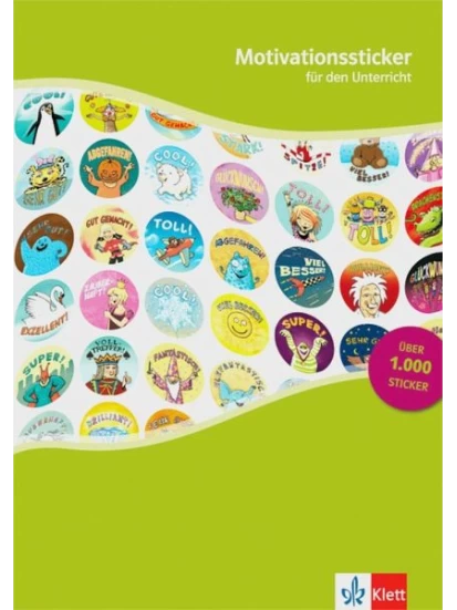 Motivationssticker für den Unterricht. Aufkleber